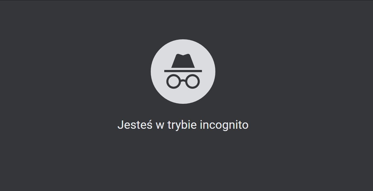 Tryb Incognito Google Chrome