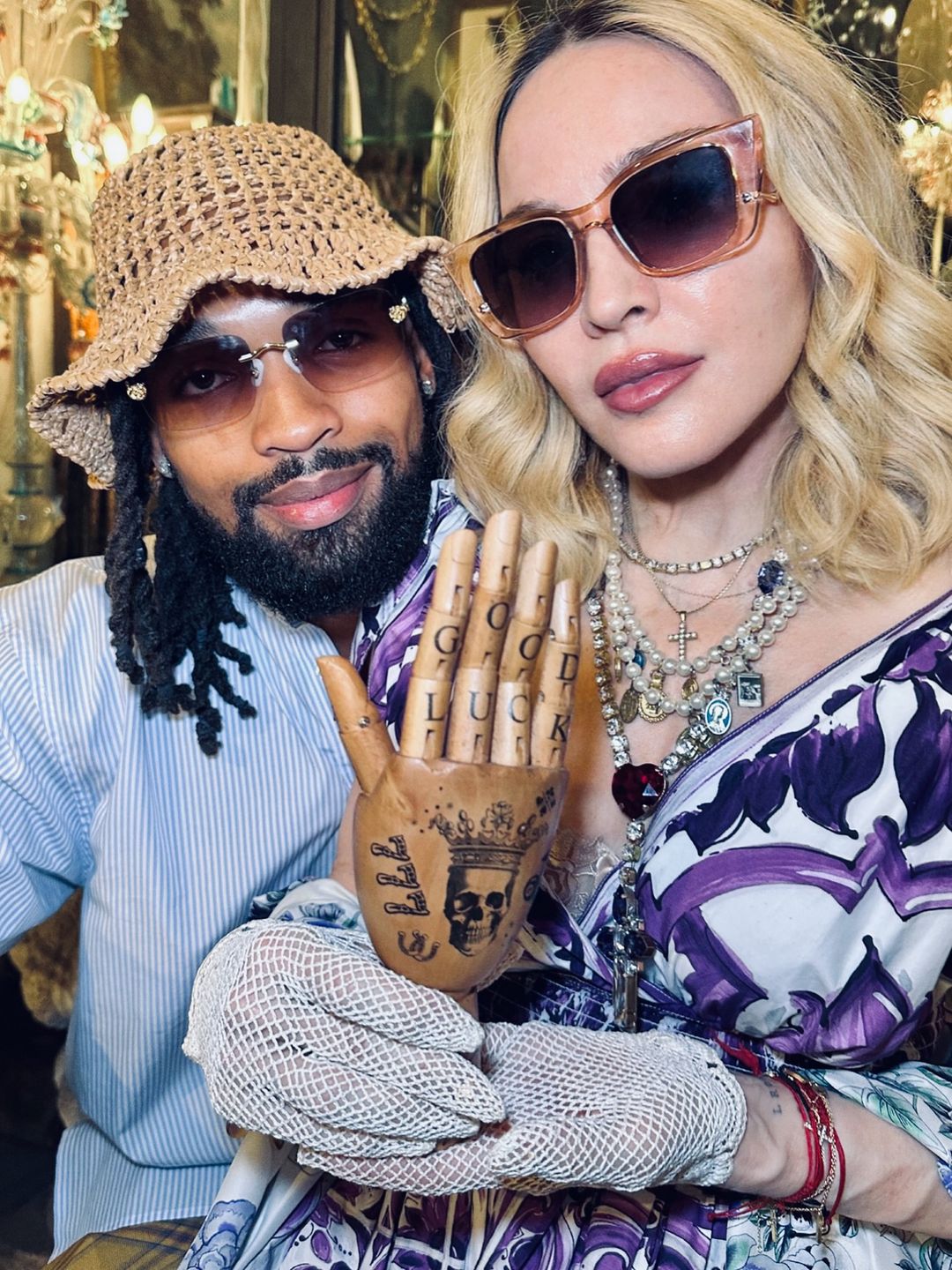 Madonna świętuje urodziny z ukochanym