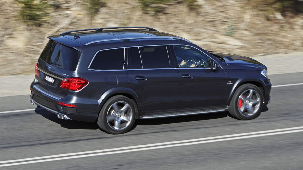 Na zdjęciu Mercedes GL63 AMG