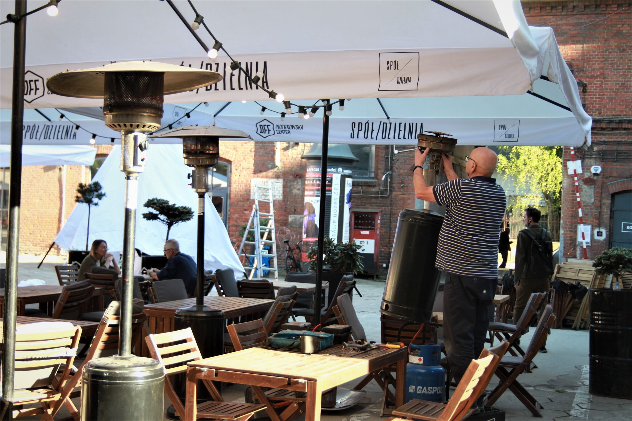 Ogródki na Piotrkowskiej.