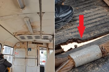 Miasto pod rosyjską okupacją. Tak wygląda transport publiczny
