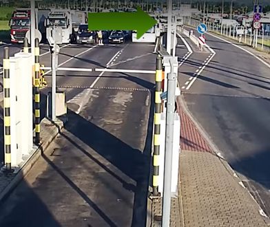 Incydent na przejściu granicznym. Pokazali nagranie