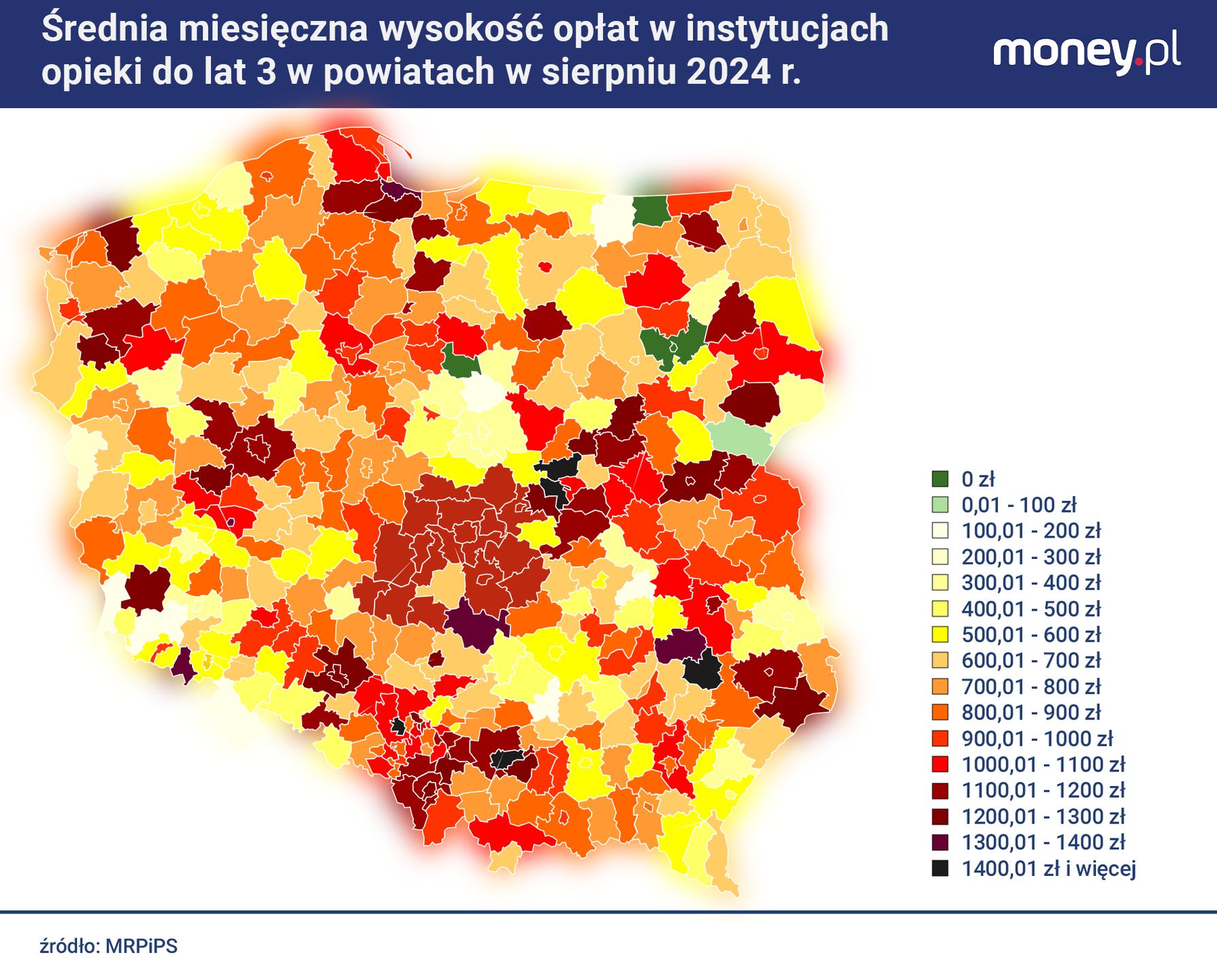 Opłaty w żłobkach przed babciowym.