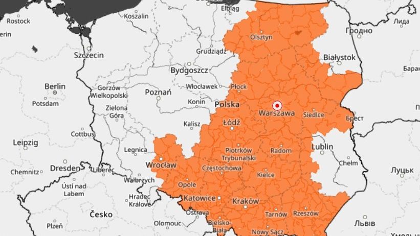 Pogoda. IMGW wydał ostrzeżenia drugiego stopnia. Nie chodzi o burze 