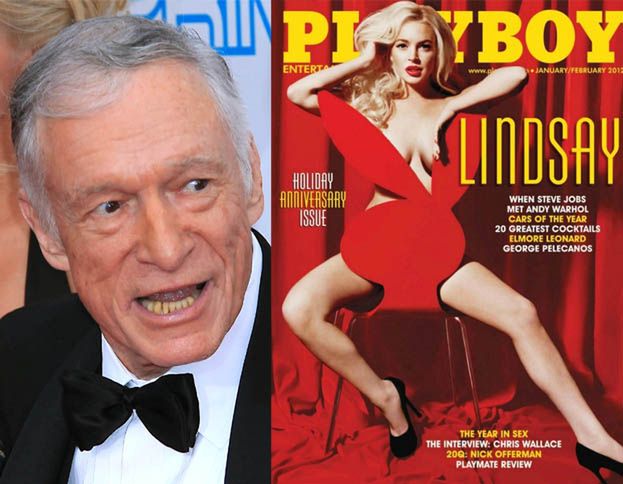 Hefner: "Numer z Lindsay Lohan pobił rekord sprzedaży"