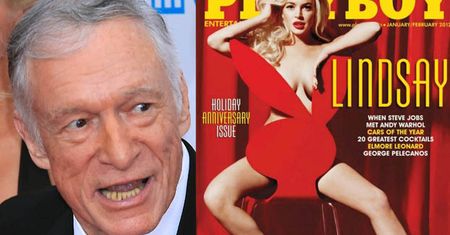 Hefner: "Numer z Lindsay Lohan pobił rekord sprzedaży"