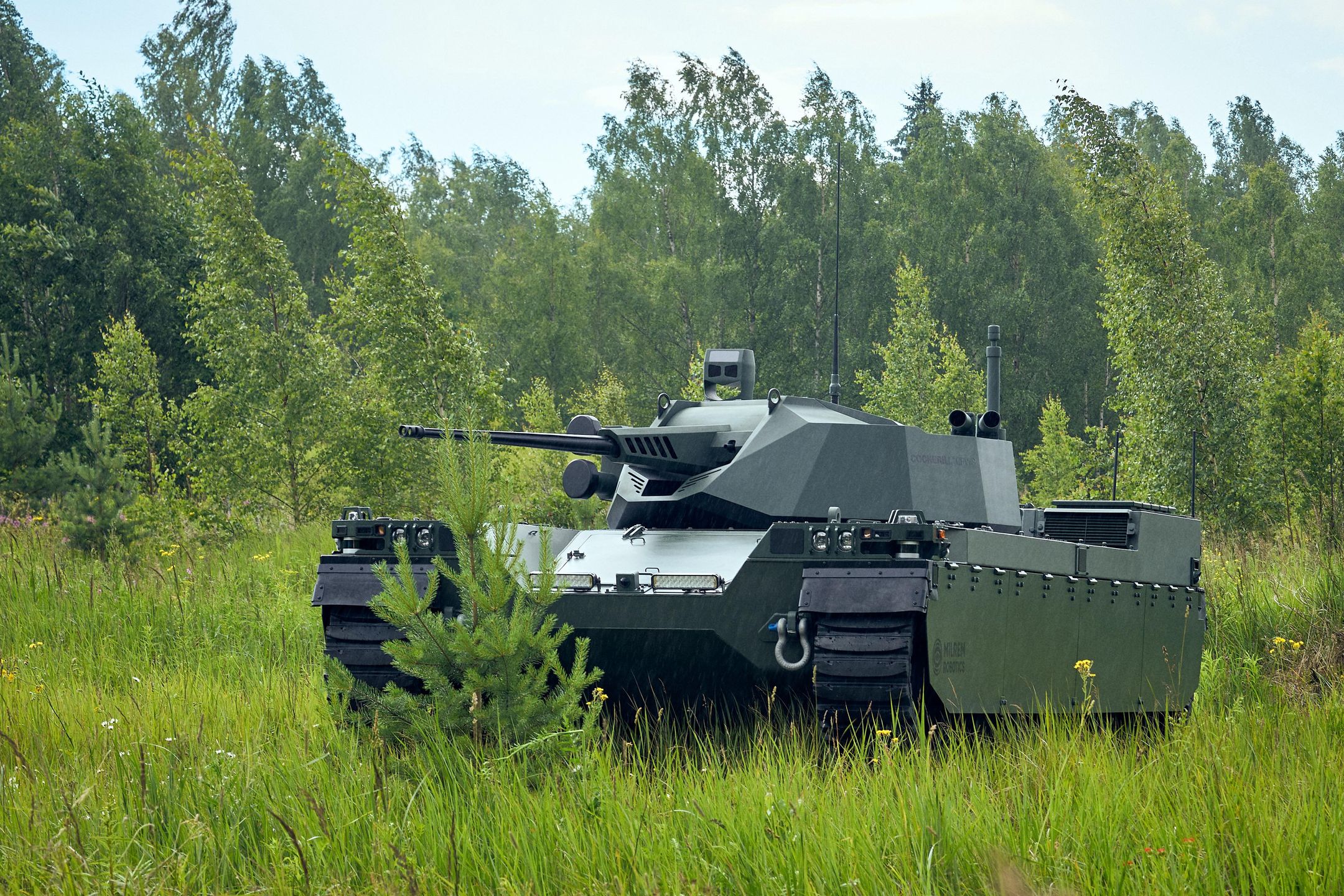Milrem Type-X jako pojazd wsparcia
