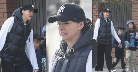 Naturalna Paulina Krupińska bawi się z dziećmi, strojąc urocze miny (ZDJĘCIA)