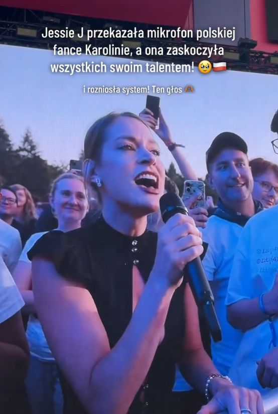 Karolina wystąpiła z Jessie J