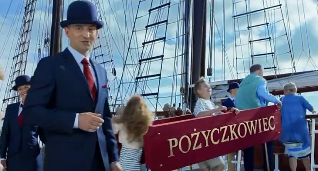 Statek pożyczkowiec dla solidnych klientów reklamuje Alior Bank (wideo)