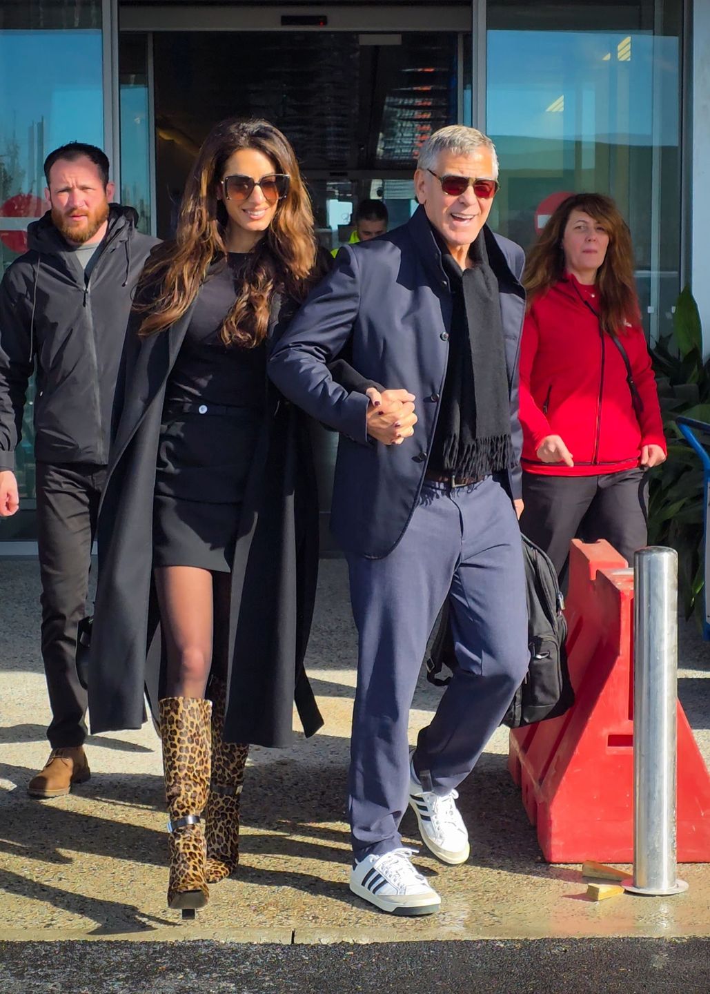 George Clooney i Amal Clooney przylecieli na Olimpiadę