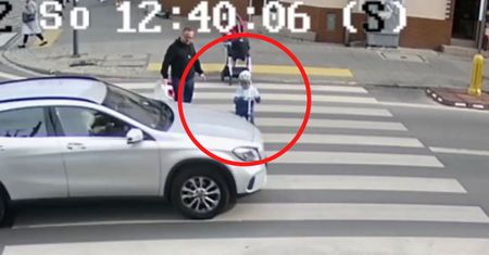 Pirat drogowy prawie potrącił dziecko. Szuka go ojciec