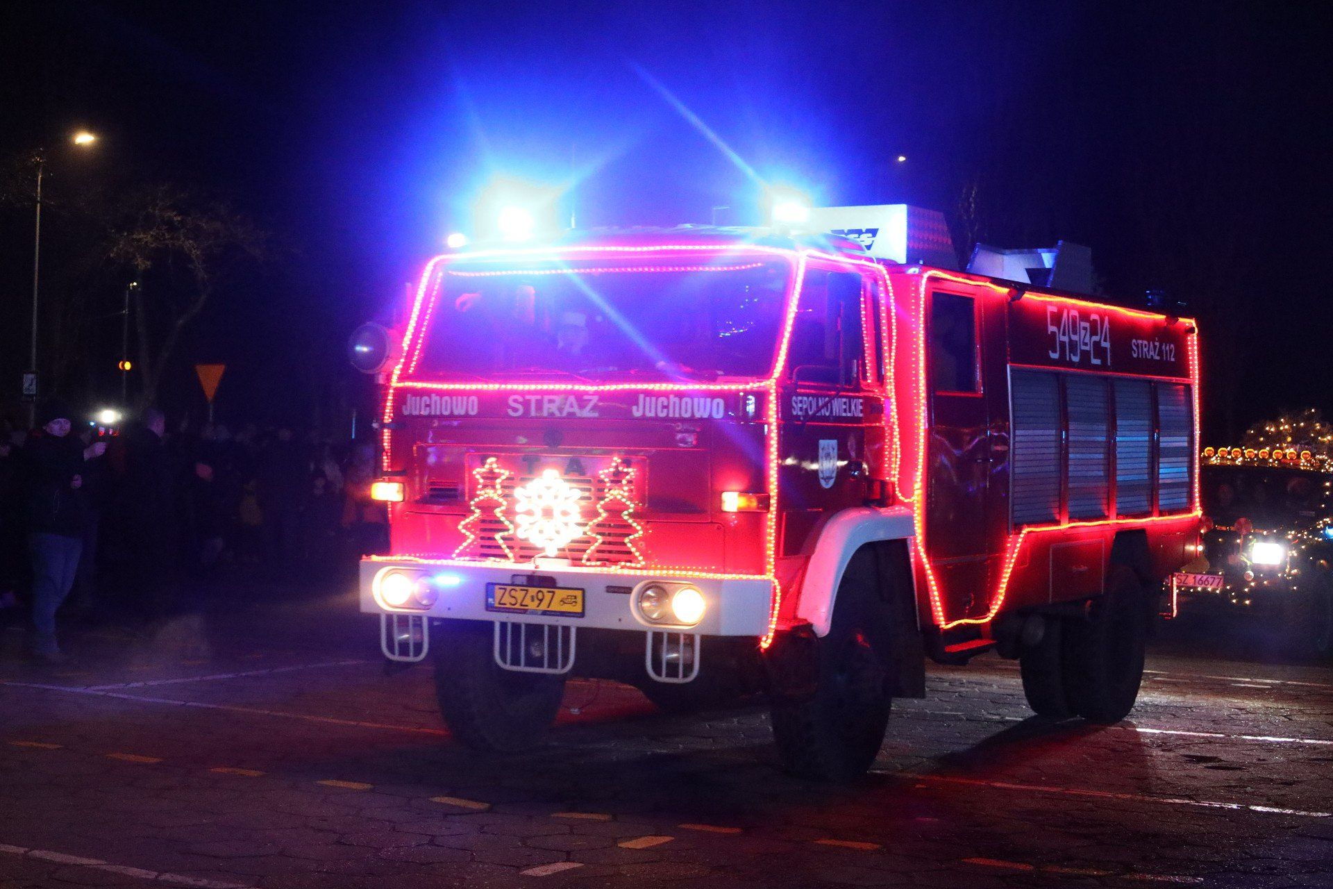 Strażacki Konwój Świętego Mikołaja