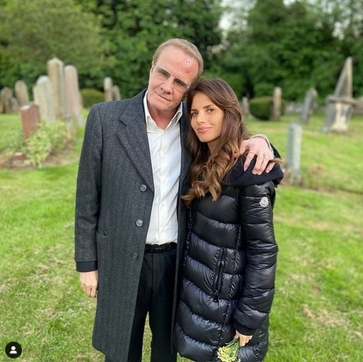 Weronika Rosati i Christopher Lambert