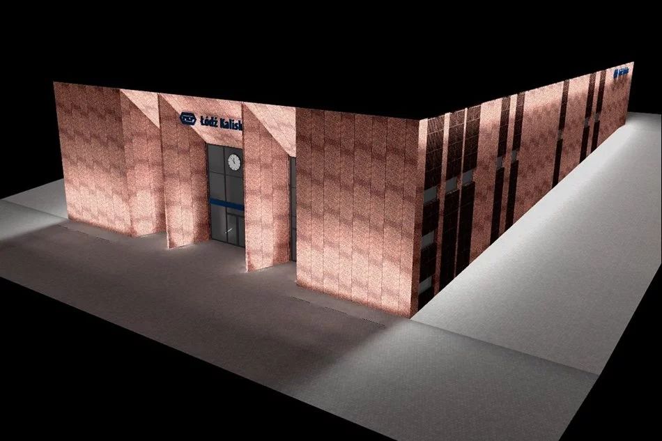Projekt nowego dworca Łódź Kaliska