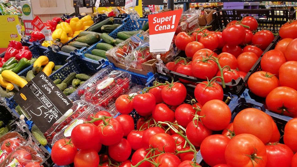 Ceny za pomidory wzrosły o 5,3%