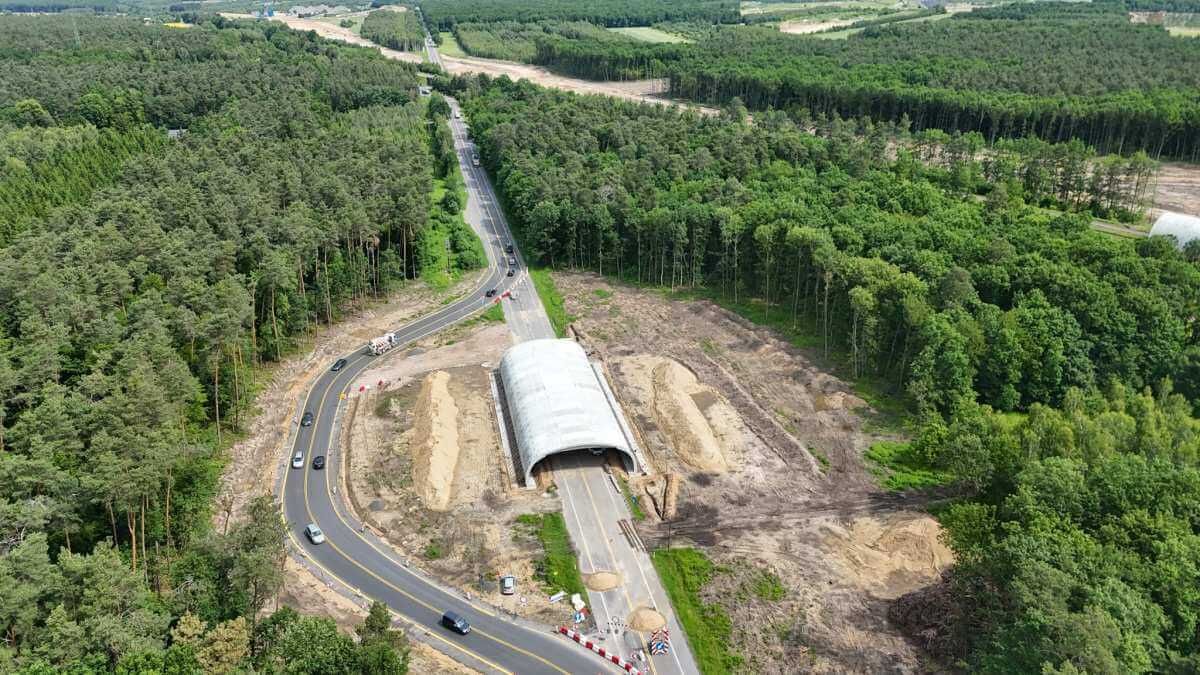 Postęp prac na budowie trasy S19 Lublin - Lubartów