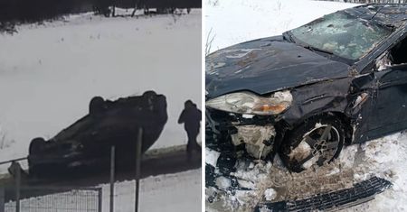 Holował samochód... na dachu. Wiadomo już dlaczego
