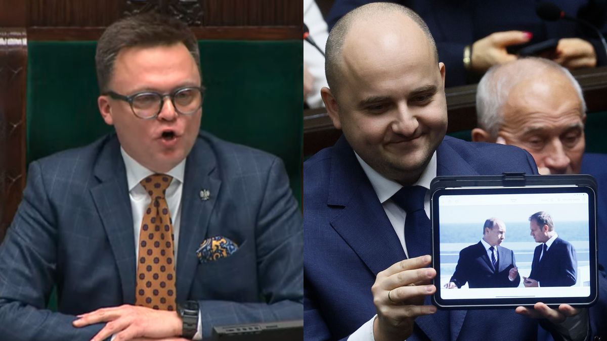 Szymon Hołownia podsumował akcję Dariusza Mateckiego. Posłowie śmiali się do rozpuku