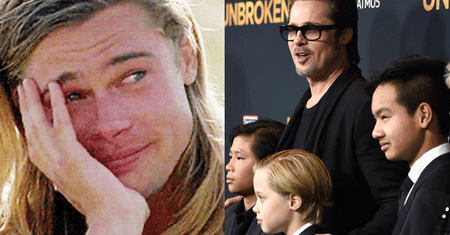 Brad Pitt jest załamany rozwodem. "JEST SAM I PŁACZE. Sytuacja całkiem go zaskoczyła"