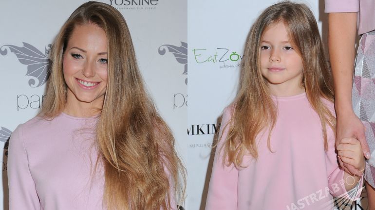 Agata Rubik z córką Heleną