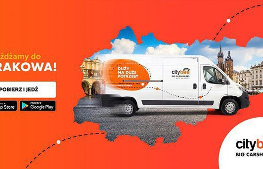 Wypożyczalnia samochodów dostawczych na minuty dostępna w Krakowie i Trójmieście