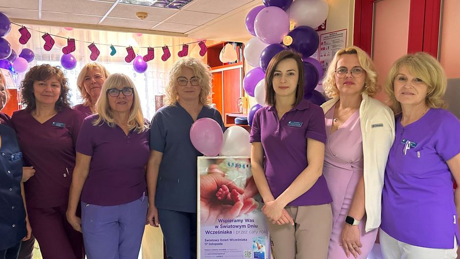 W sandomierskim szpitalu obchodzony był dzisiaj Światowy Dzień Wcześniaka (fot. Olga Kawiatek, SSDŚ)