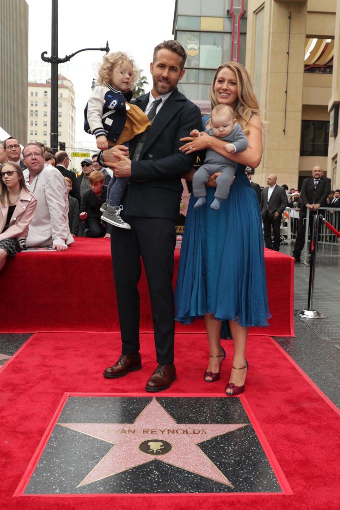 Ryan Reynolds i Blake Lively z dziećmi