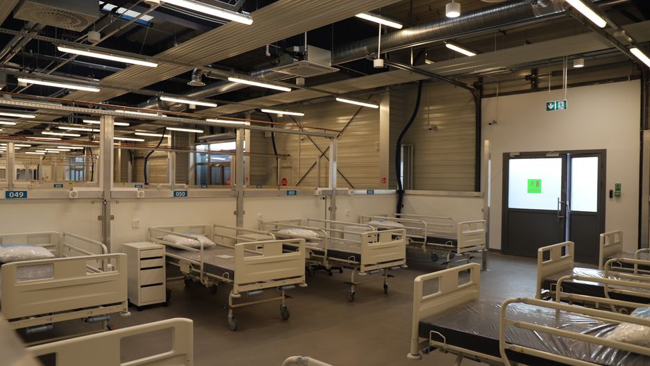 Śląskie. W poniedziałek rozpoczął działalność drugi szpital tymczasowy w województwie śląskim – w Pyrzowicach.