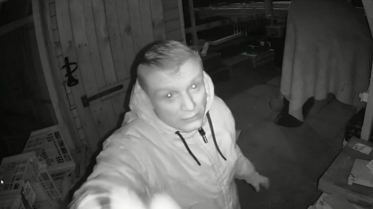 Złodzieja nagrała kamera
