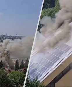 Akcja strażaków w Sosnowcu. Płonie kościół