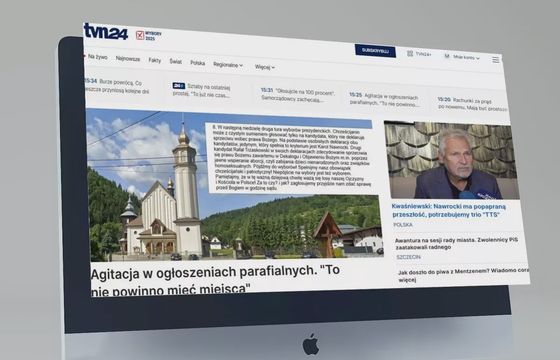TVN24 z dużą przewagą nad Polsat News w internetcie. W jednej statystyce Republika nie ma równych