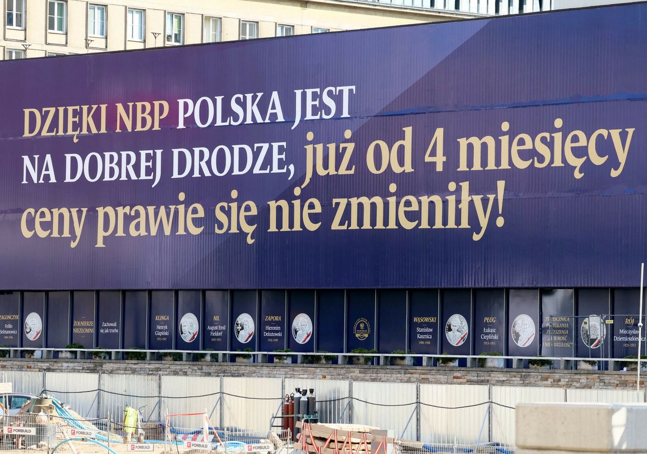"Czysta manipulacja". Konfederacja Lewiatan podsumowała nowy baner NBP