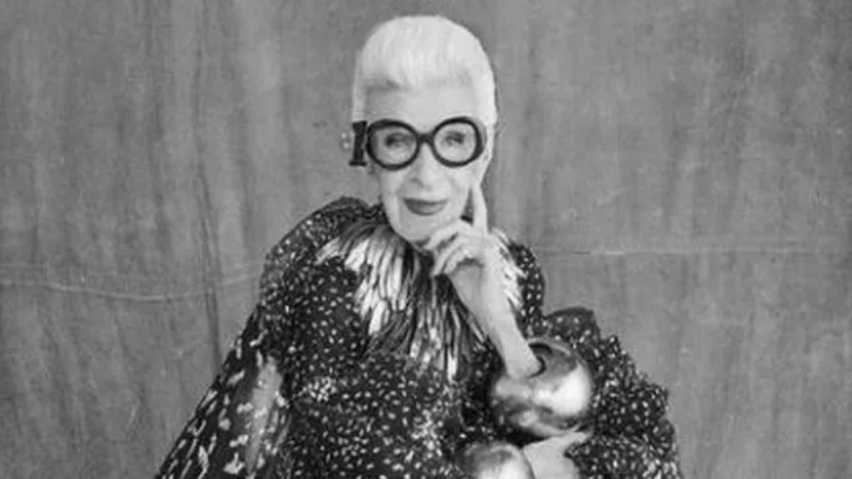 Iris Apfel odeszła w wieku 102 lat