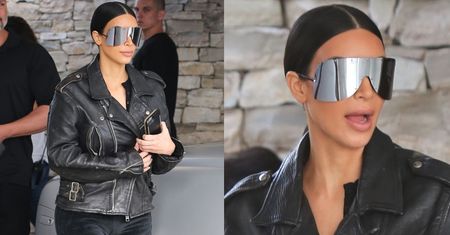 Kim w kosmicznych okularach na wspólnym lunchu z siostrami (ZDJĘCIA)