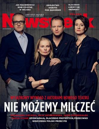 Cielecka, Stuhr i Ostaszewska: "Naszym obowiązkiem jest stawanie po jasnej stronie mocy"