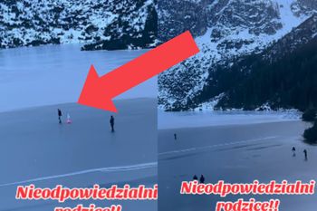 Zabrali małe dziecko na środek Morskiego Oka. Bezmyślne zachowanie rodziców