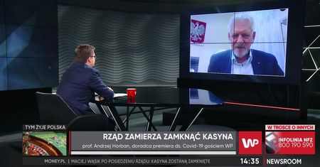 Kasyna wciąż otwarte. Prof. Horban: zapytałem premiera. Zapewnił, że je zamknie
