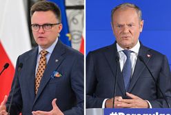 Hołownia wskazuje na Tuska. Przypomina o tajnym spotkaniu z Dudą