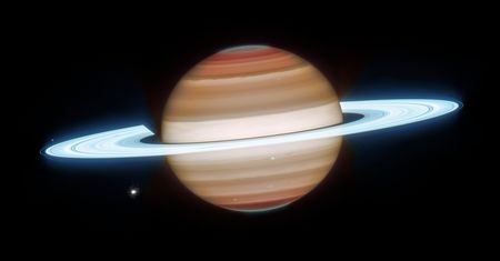 Saturn, jakiego jeszcze nie widziałeś. To dzieło Hubble'a i Webba
