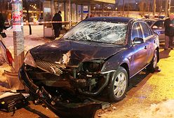 Wypadek na rondzie Żaba