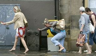 Oberwanie chmury w Gdańsku