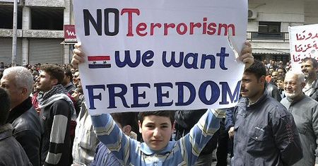 Demonstracje w Syrii