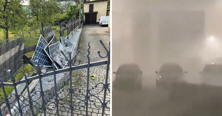 Nagrania po przejściu nawałnicy mrożą krew. Fatalny krajobraz
