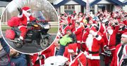 Kraków: MotoMikołaje z warkotem silników ruszyli przez miasto