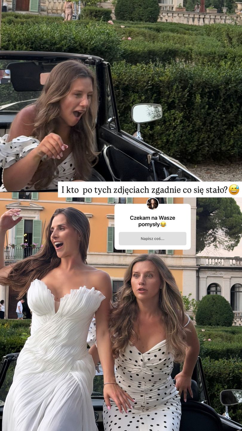 Ola Nowak w sukni ślubnej