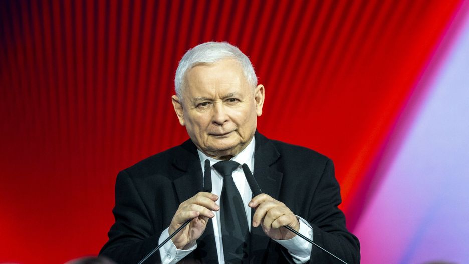 Konferencja PiS Bia?o-Czerwoni
27.04.2024 Warszawa Konwencja PiS fot. Jacek Dominski/REPORTER
N/z: Jaroslaw Kaczynski
Jacek Dominski/REPORTER