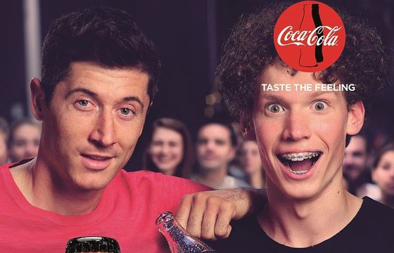Robert Lewandowski twarzą kampanii Coca-Cola Zero Cukru