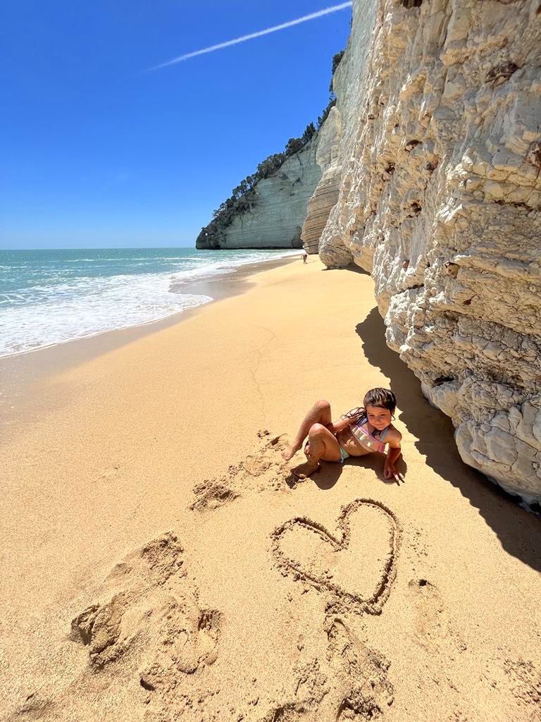 Plaża Vignanotica zachwyca