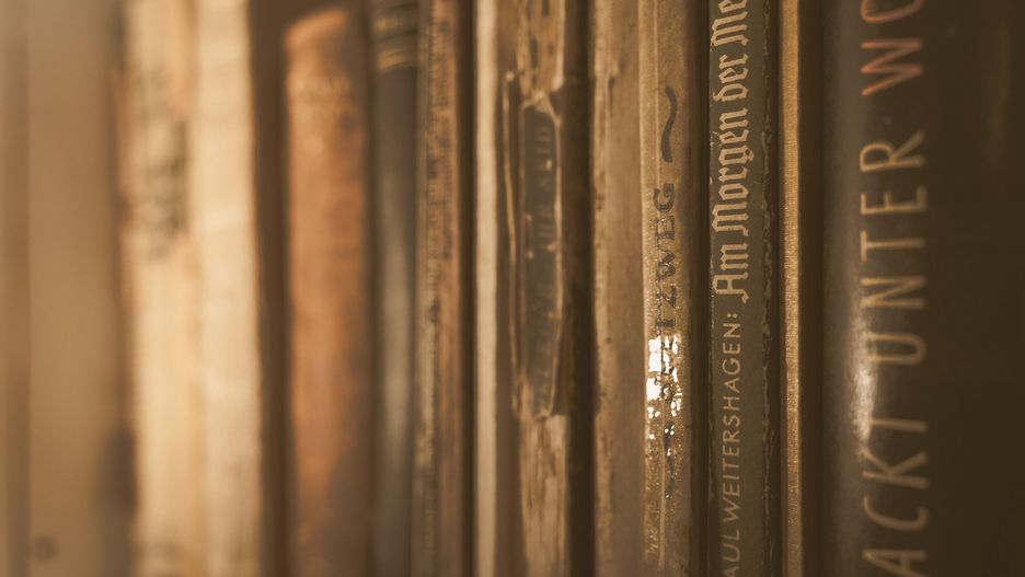 Księgozbiór, zdjęcie poglądowe